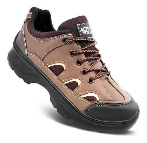 Imagen 2 de 5 de Zapatillas Hombre Trekking Reforzadas Trabajo Grip Hasta 47