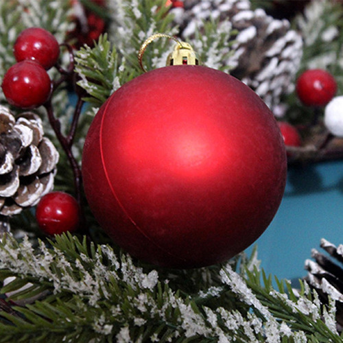 100 Unids Esferas Navideñas Adornos Decoración Inastillable