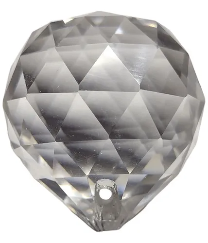 comprar Cairel Esfera Cristal 3cm Facetada X10 Decoración Feng Shui 