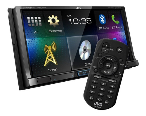 Central Multimídia Jvc Kw-v41bt Tela 7 Bluetooth Usb iPod