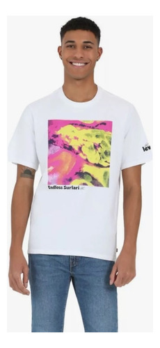 Playera Camiseta Levi S Casual Hombre 100% Algodon Original