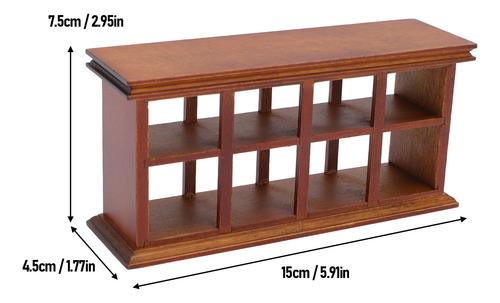 Mueble Para Panadería Dollhouse Cake Counter A Escala 1:12