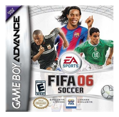 Jogo Fifa Soccer 06 Game Boy Advance Gba