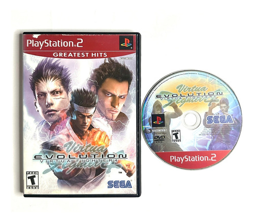 Virtua Fighter 4 Evolution - Juego Original Playstation 2 Us (Usado)
