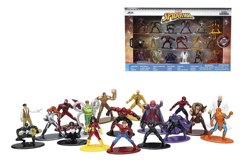 Marvel Spider-man 18-pack Series 8 Figuras Fundidas Pre...