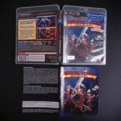 Medieval Moves + Sorcery + Kit Move - Ps3 - Usados (Usado)