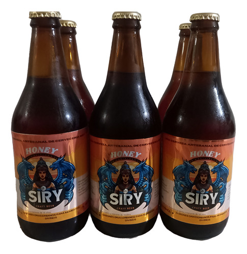 Cerveza Artesanal Siry Honey 500ml - Six Pack