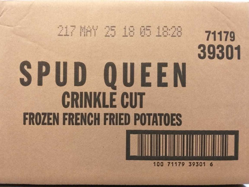 Imagen 8 de 11 de Papas A La Francesa Congeladas Caja Con 13.64 Kg