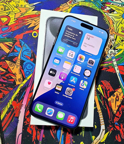 Apple Iphone 15 Pro Max (1 Tb) - Titanio Negro Negro