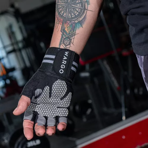 Guantes Con Muñequera Para Gimnasio Wargo Pesas