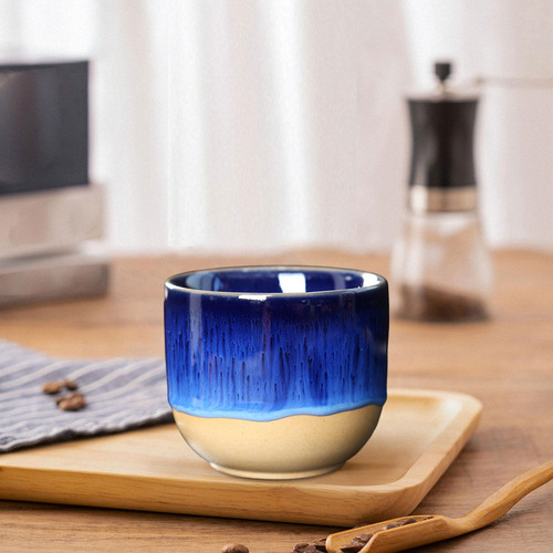 Tazas De Cerámica, Taza De Sake De 150ml, Estilo Azul
