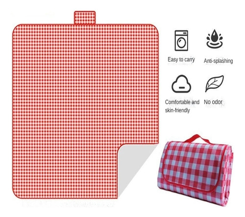 Alfombra Picnic Impermeable 1 M X 1.5 M Acampar Aire Libre
