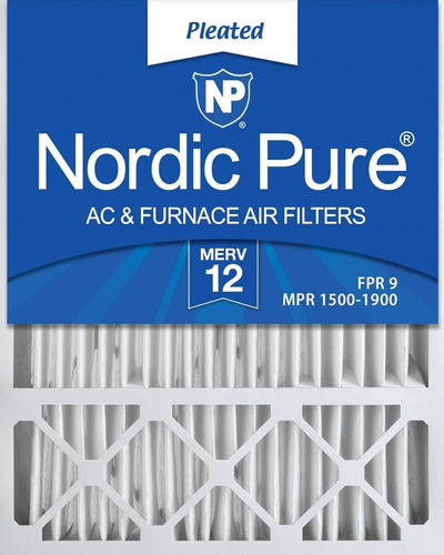 Nordic Pure Honeywell Filtro De Aire De Repuesto 20x25x5hm13