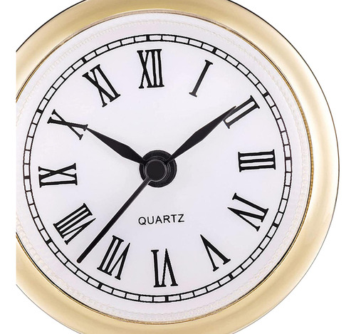 Reloj De Clásico Insertar Movimiento De Reloj De Dorado