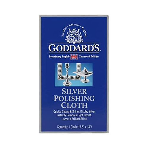 Paño De Limpieza De Plata Goddards 100% Algodón Inglã...