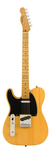 Guitarra elétrica para  canhoto Squier by Fender Classic Vibe '50s Telecaster de  pinheiro butterscotch blonde brilhante com diapasão de bordo