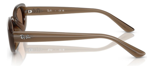 Lentes De Sol Marrón Ray-ban Rb4441d677973