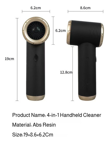 Aspirador De Coche Inalámbrico Portátil Portátil Para El Hog