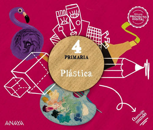 Plastica 4ãâºep Andalucia 23, De Aa.vv. Editorial Anaya Educación, Tapa Blanda En Español