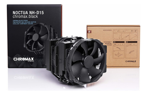 Noctua Nh-d15 Chromax.black Cpu Cooler Con Na-hc4 Chroma Aa