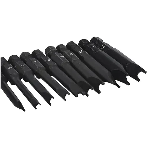 Juego De Puntas De Destornillador Spanner (10 Piezas) C...