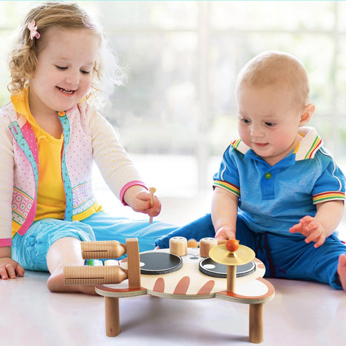 Sehrklug Kids Drum Set Para Niños Pequeños 1-3-instrumentos