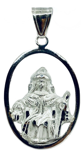 Dije De Santo Niño De Atocha Con Aro (deperlá Plata)