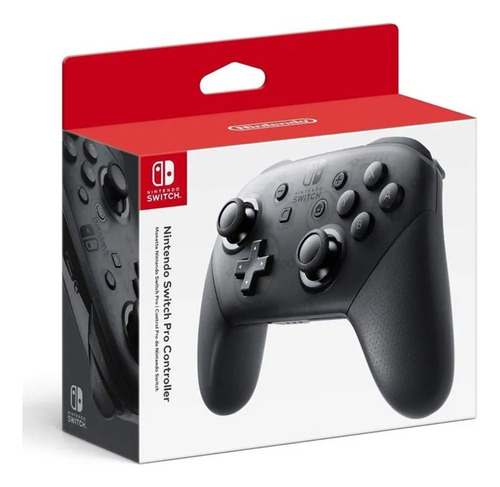 Mando Pro Controller Nintendo Version Japon Negro