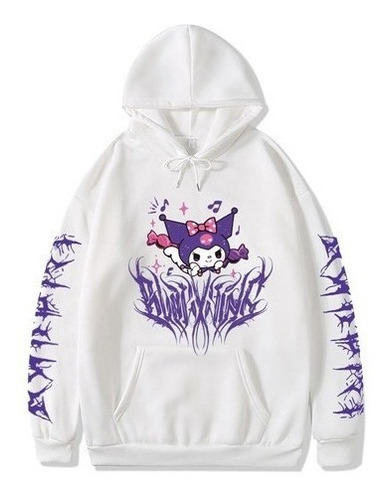 Sudadera Trend Dark Gothic Estampado Muñeca Kuromi