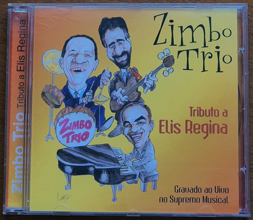 Cd Cd Zimbo Trio - Tributo A Elis Regina