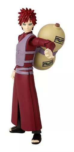 Boneco Naruto Shippuden Anime Heroes Gaara Bandai