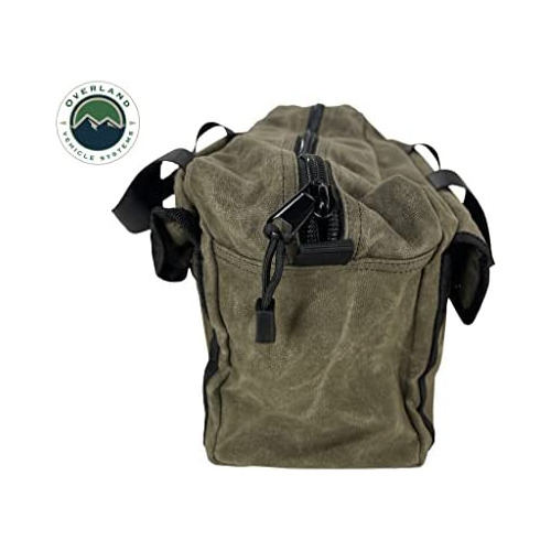 Small Duffle Bag With Handle And Straps 16 Waxed Canvas...