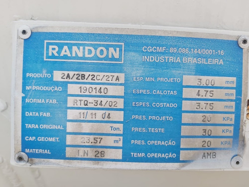Carreta Bitrem Tanque Randon Multi Seta