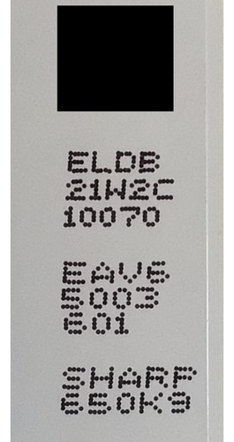Led's Lg Eav65003601 Ssc_y19.5_trident_65um73 65up7560aud (Usado)