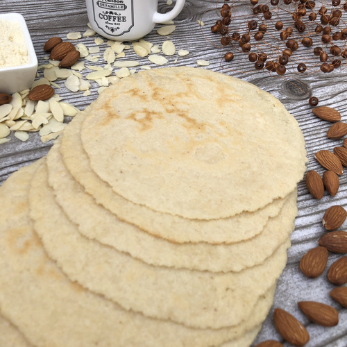 Tortillas Keto De Almendra
