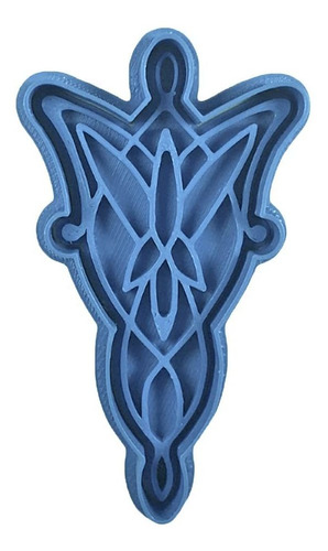 Evenstar Señor Anillo Cortador Galleta Azul