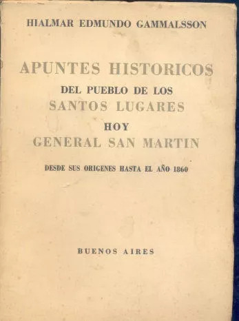 Apuntes Historicos Del Pueblo De Los Santos Lugares