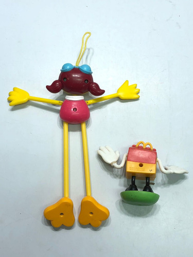 02 Brinquedos Bonecos Mc Donald's Turma Do Ronald (Usado)