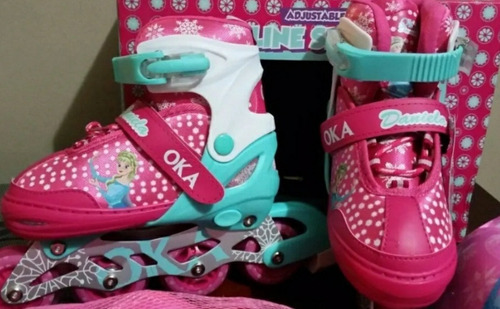 Patines Frozen, Barbie,princesa, De Oka