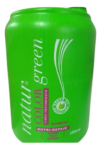 Shampoo Natur Color Green Nutri Repair X 1500 Ml