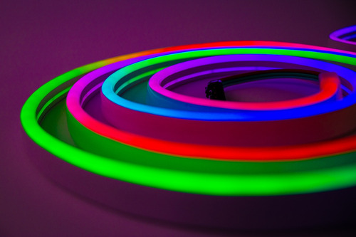 Mangueira Neon Ws2811 Digital 5m 12v Endereçavel Alto Brilho Luz Rgb