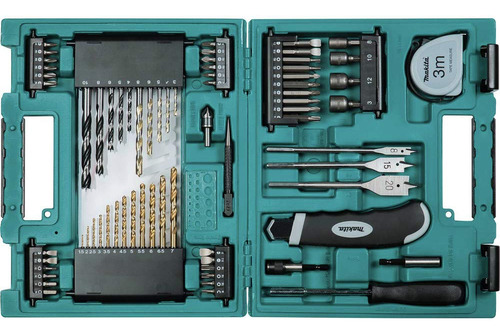 Makita D-37144 71 Pc. Juego De Brocas Y Puntas Metricas