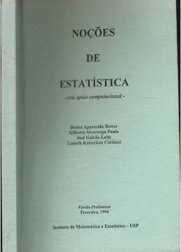 Noções De Estatística