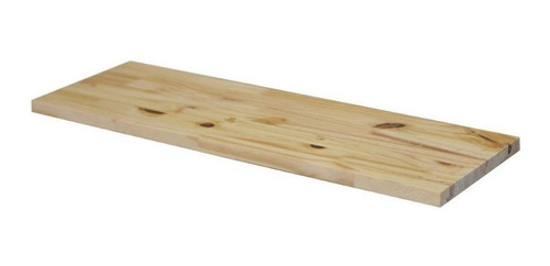Imagem 4 de 4 de Prateleira Painel Madeira Pinus Aparelhada Lixada 30x 1.00mt
