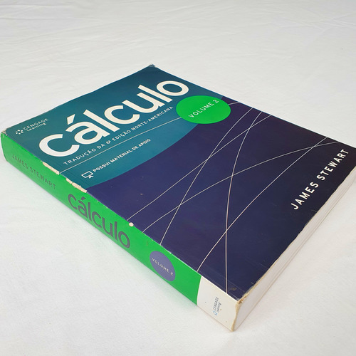 Livro Cálculo Volume 2 - Tradução Da 6a Edição Norte-america - James Stewart (Usado)