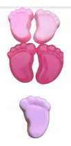 Comprar 80 Jabones De Recuerdo Piecito De Jabon Baby Shower Bautizo 