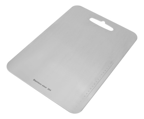 Tabla De Cortar De Doble Cara De Acero Inoxidable 304 De