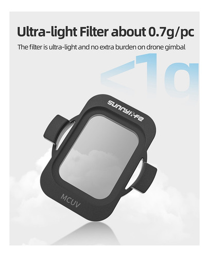 De Filtro Para Drones Mcuv+nd8+nd16+nd32+nd64+nd128