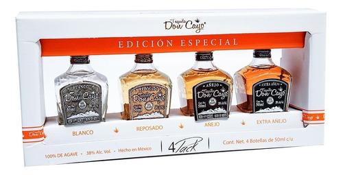 Tequila Don Cayo Edición Especial Four Pack 50ml