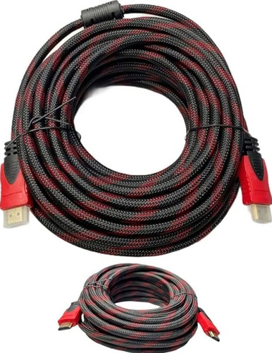 Cable Hdmi 10 Metros Mallado 2 Filtros 4k